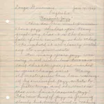 “Classical Jazz” School Paper — Genevieve “Bunny” Longo